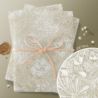 Honeysuckle Delight William Morris Larkspur  Sheets