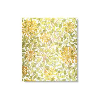 'Honeysuckle' design, 1883 Canvas Print