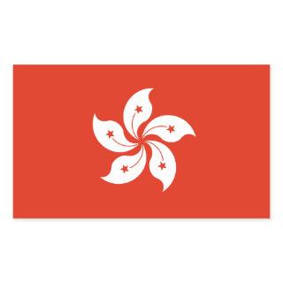 Hong Kong* Flag Sticker