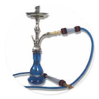 Hookah082510 Classic Round Sticker