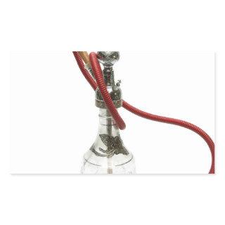 Hookah Water Pipe Rectangular Sticker