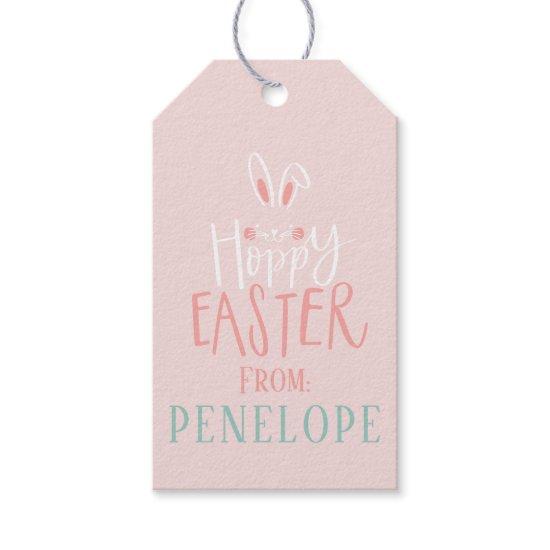 HOPPY EASTER GIFT TAGS