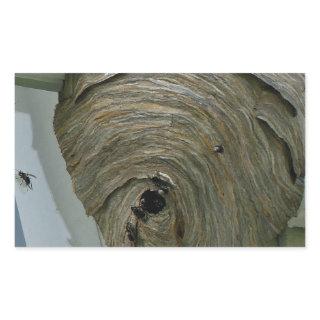 Hornets Nest Rectangular Sticker