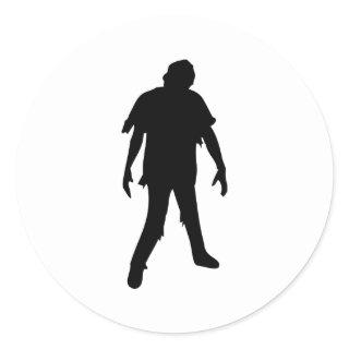 Horror Movie Zombie Dead Death Classic Round Sticker
