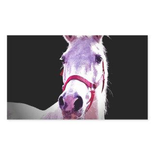 Horse Rectangular Sticker