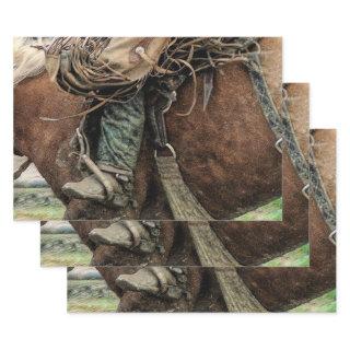 Horse Riding Western Rodeo Cowboy  Sheets