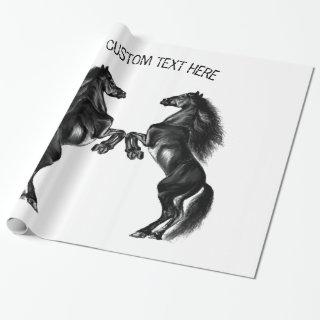 Horse  - Custom Text and Colors