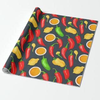 Hot Chilli Peppers Pattern