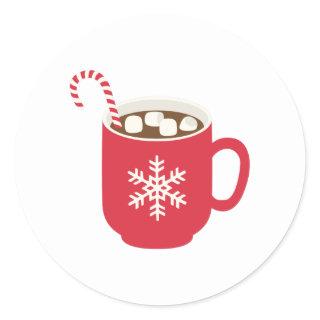 Hot Chocolate Classic Round Sticker