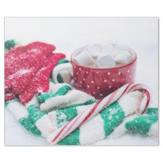 Hot Cocoa | Candy Cane | Scarf & Mitts Christmas