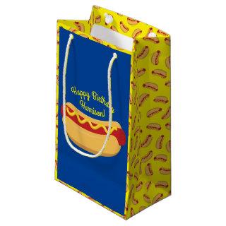 Hot Dog Kids Birthday Party Cook Out Cute Small Gift Bag