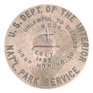 Hot Springs, AR US Dept Of The Interior Stickers