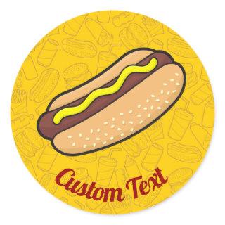 Hotdog Sticker