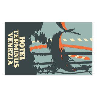 Hotel Terminus (Venezia - italy) Vector format Rectangular Sticker
