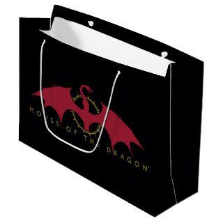HOUSE OF THE DRAGON | Red Dragon Graphic Large Gift Bag