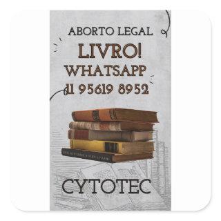 how to use original cytotec 11-95619-8952 square sticker