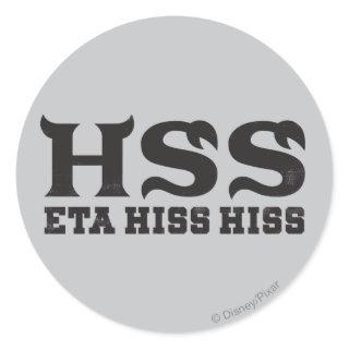 HSS - ETA HISS HISS - Logo Classic Round Sticker