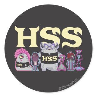 HSS - Scare Students Classic Round Sticker