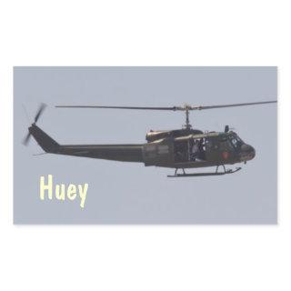 Huey helicopter sticker