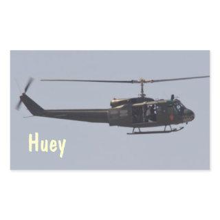 Huey helicopter sticker