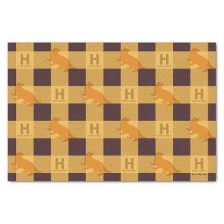 HUFFLEPUFF™ Check Plaid Pattern Tissue Paper