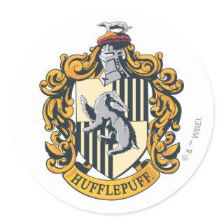 Hufflepuff Crest Classic Round Sticker