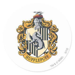 Hufflepuff Crest Classic Round Sticker