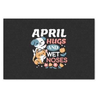 Hugs, Wet Noses, and Spring Vibes – Playful Pet Tissue Paper