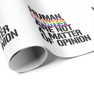 Human Rights are Not a Matter of Opinion