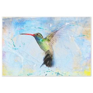 Hummingbird in Flight Tissue Paper