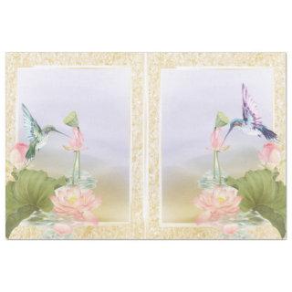 Hummingbirds Series Design 2 Tissue Paper