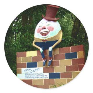 Humpty Dumpty Classic Round Sticker