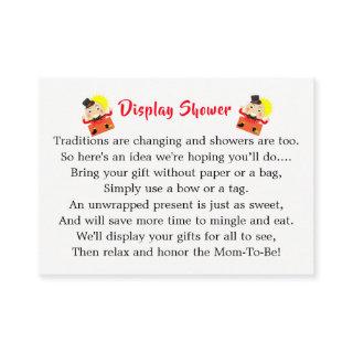 Humpty Dumpty Nursery Rhyme  Baby Shower Display Enclosure Card