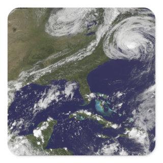 Hurricane Earl 3 Square Sticker