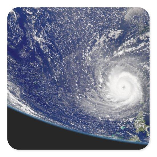 Hurricane Frances 2 Square Sticker