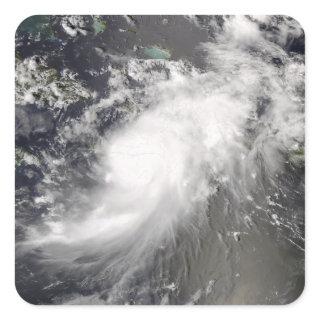 Hurricane Gustav over Hispaniola Square Sticker