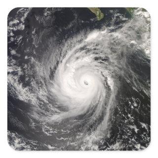 Hurricane Norbert off Mexico Square Sticker
