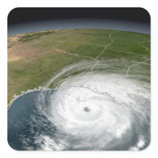 Hurricane Rita 2 Square Sticker