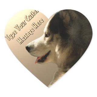Husky Stickers Siberian Husky Malamute Stickers