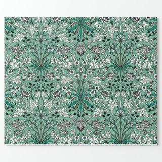 HYACINTH FLORAL IN MINT CHIP - WILLIAM MORRIS