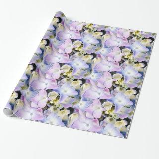 Hydrangea Floral Gift Wrap
