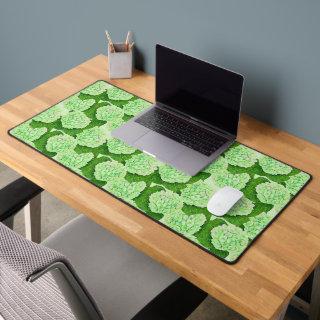 Hydrangea watercolor pattern  desk mat