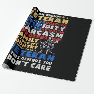 I Am A Grumpy Veteran Proud To Be Veteran Love Cou