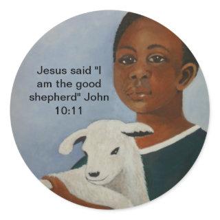 I am the Good Shepherd sticker