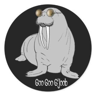 I am the Walrus Classic Round Sticker