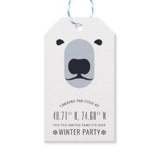 I Braved The Cold to Party! | Funny  Gift Tags