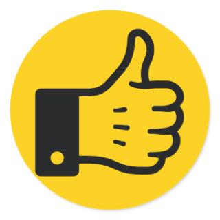 I Like It Thumb UP(Yellow) Sticker