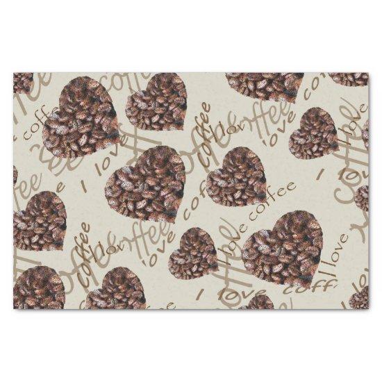 I Love Coffee!! Tissue Paper