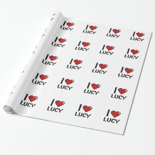 I Love Lucy Digital Retro Design