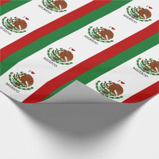 i love mexico - mexican flag